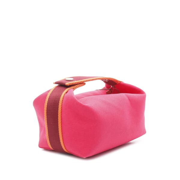 Pre-owned Hermès Small Canvas Bride A Brac Pink