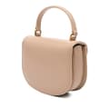 Miniatyrbillede 2 af 8: Pre-owned Celine Mini Shiny Calfskin Besace Clea Satchel Brown