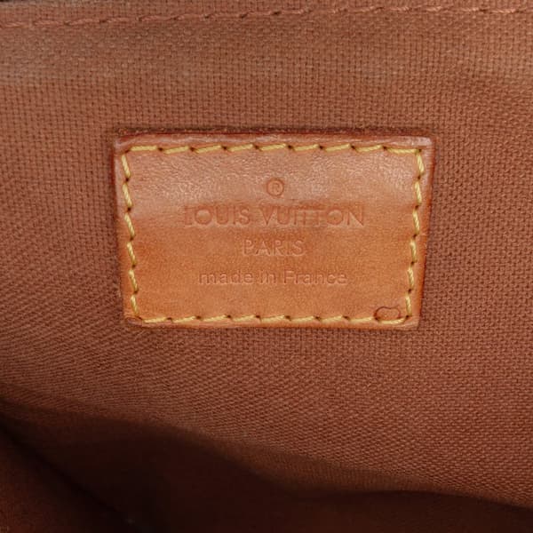 Pre-owned Louis Vuitton Monogram Palermo PM Brown