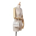 Pikkukuva 9 / 10: Pre-owned Jacquemus Croc Embossed Calfskin Le Chiquito Moyen White