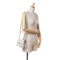 Pikkukuva 10 / 10: Pre-owned Jacquemus Croc Embossed Calfskin Le Chiquito Moyen White