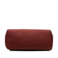 Miniatyrbillede 3 af 7: Pre-owned Hermès Toile Militaire Vache Hunter Herbag Zip 31 Red