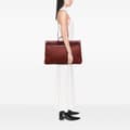 Miniatyrbillede 6 af 7: Pre-owned Hermès Toile Militaire Vache Hunter Herbag Zip 31 Red