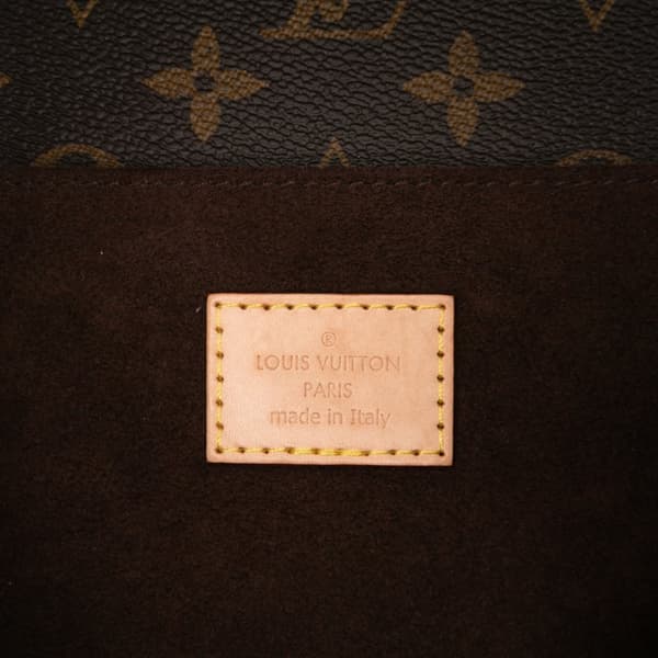 Pre-owned Louis Vuitton Monogram Pochette Metis Brown
