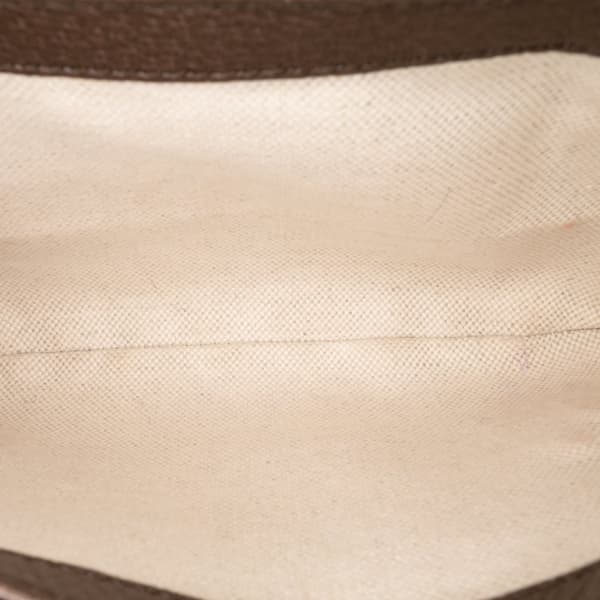Pre-owned Gucci Mini GG Supreme Blondie Satchel Brown