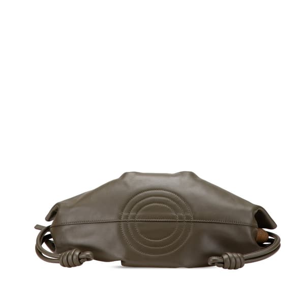 Pre-owned LOEWE Small Nappa Paseo Satchel Brown