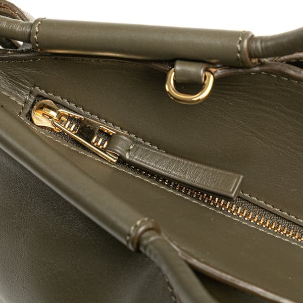 Pre-owned LOEWE Small Nappa Paseo Satchel Brown