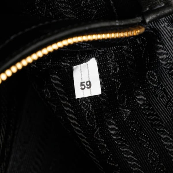 Pre-owned Prada Saffiano and City Calf Esplanade Bag Gray