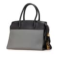 Miniatyrbilde 2 av 10: Pre-owned Prada Saffiano and City Calf Esplanade Bag Gray