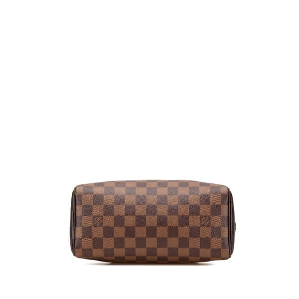 Pre-owned Louis Vuitton Damier Ebene Brera Brown