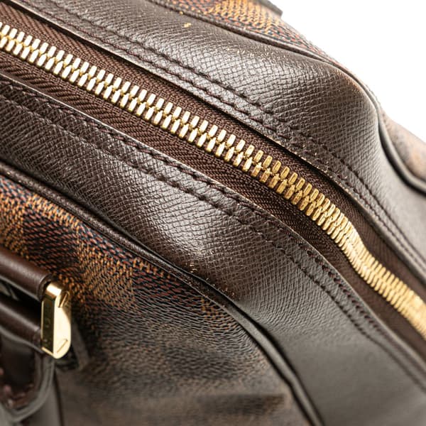 Pre-owned Louis Vuitton Damier Ebene Brera Brown