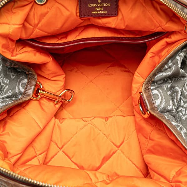 Pre-owned Louis Vuitton Limited Edition Monogram Aviator Brown