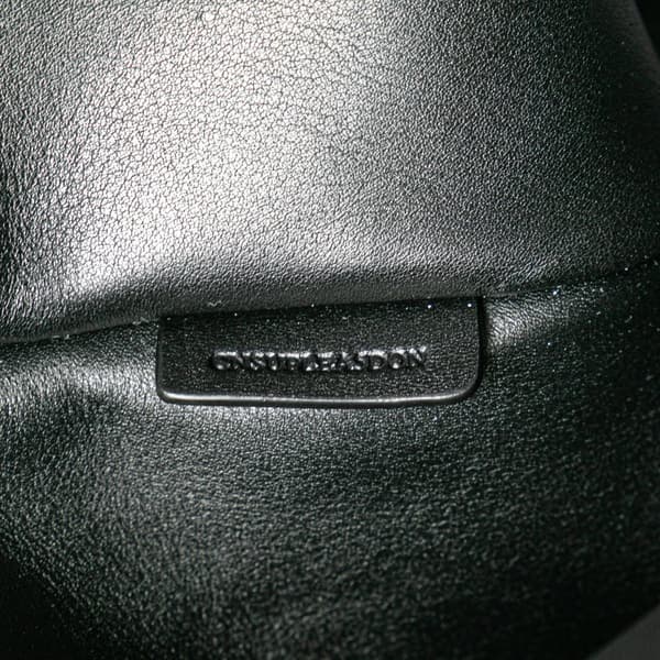 Pre-owned Burberry TB Monogram Canvas Tote Black