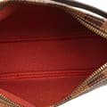 Miniatyrbilde 4 av 10: Pre-owned Louis Vuitton Damier Ebene Trousse Pochette Brown
