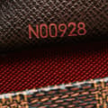 Miniatyrbilde 6 av 10: Pre-owned Louis Vuitton Damier Ebene Trousse Pochette Brown
