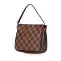 Miniatyrbilde 2 av 10: Pre-owned Louis Vuitton Damier Ebene Trousse Pochette Brown
