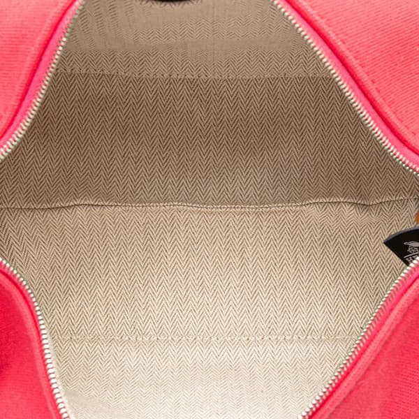 Pre-owned Hermès Small Canvas Bride A Brac Pink