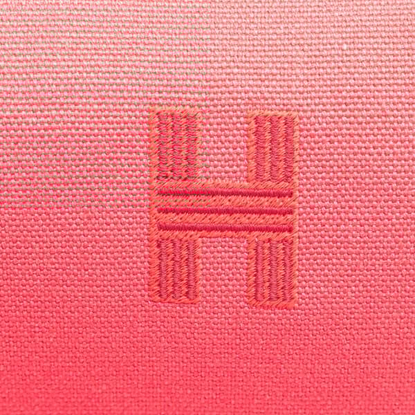Pre-owned Hermès Small Canvas Bride A Brac Pink