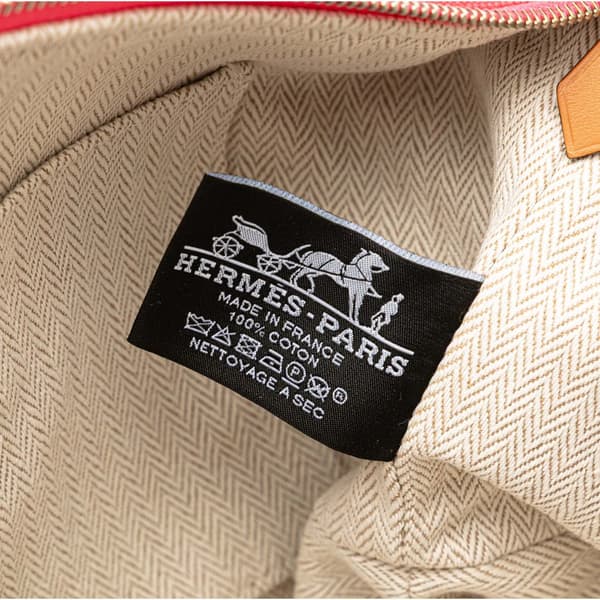Pre-owned Hermès Small Canvas Bride A Brac Pink