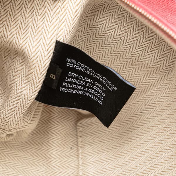 Pre-owned Hermès Small Canvas Bride A Brac Pink