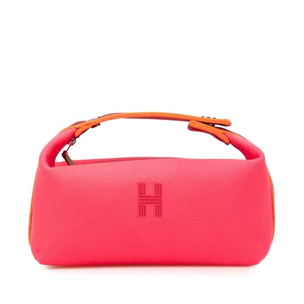 Pre-owned Hermès Small Canvas Bride A Brac Pink