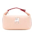 Miniatyrbilde 1 av 10: Pre-owned Hermès Large Canvas Bride A Brac Cabriole Case Orange