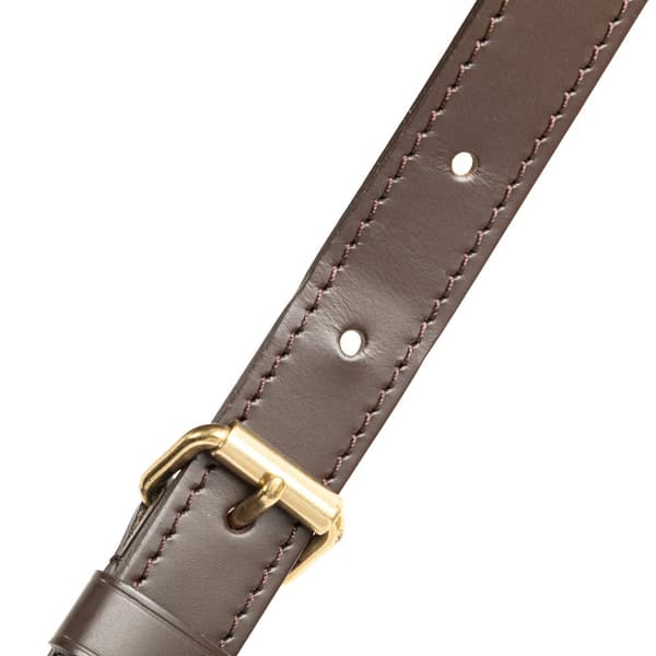 Pre-owned Louis Vuitton Damier Ebene Speedy Bandouliere 25 Brown