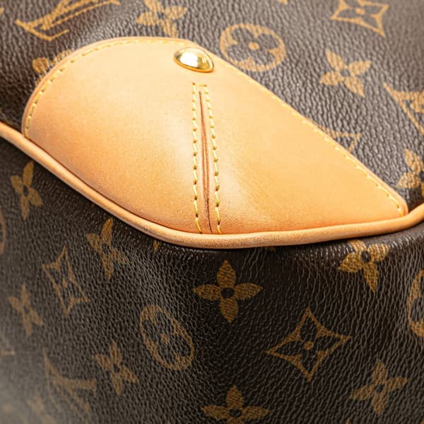 Pre-owned Louis Vuitton Monogram Estrela MM Brown