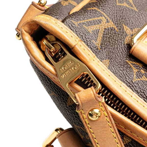 Pre-owned Louis Vuitton Monogram Estrela MM Brown