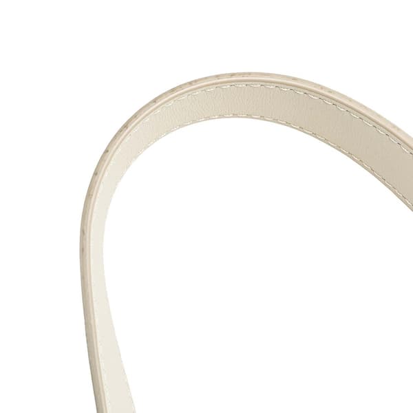 Pre-owned LOEWE Mini Grained Calfskin Hammock Bag White