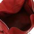 Miniatyrbilde 4 av 10: Pre-owned Hermès Clemence Lindy 34 Red