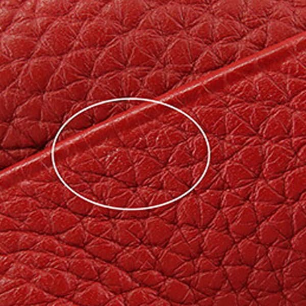 Pre-owned Hermès Clemence Lindy 34 Red