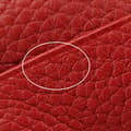 Miniatyrbilde 8 av 10: Pre-owned Hermès Clemence Lindy 34 Red