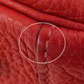 Miniatyrbilde 9 av 10: Pre-owned Hermès Clemence Lindy 34 Red
