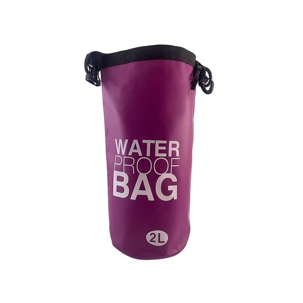 Dry bag 2 liter - Vattentät väska - flera pigga färger -