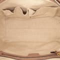 Miniatyrbild 4 av 10: Pre-owned Gucci Small Pebbled Leather Soho Cellarius Satchel Pink