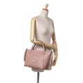 Miniatyrbild 10 av 10: Pre-owned Gucci Small Pebbled Leather Soho Cellarius Satchel Pink