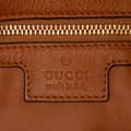 Miniatyrbild 5 av 10: Pre-owned Gucci Calfskin Blondie Chain Satchel Brown