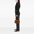 Miniatyrbild 10 av 10: Pre-owned Gucci Calfskin Blondie Chain Satchel Brown
