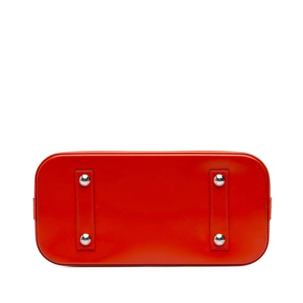 Pre-owned Louis Vuitton Epi Alma PM Orange