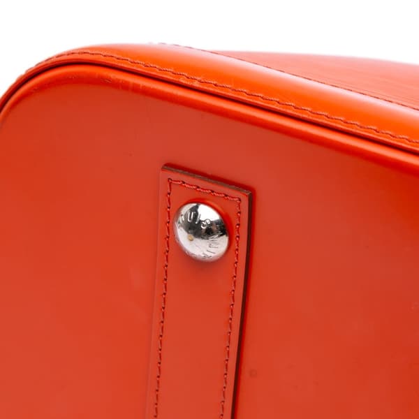 Pre-owned Louis Vuitton Epi Alma PM Orange