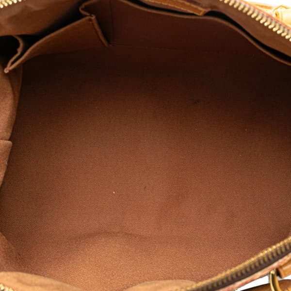 Pre-owned Louis Vuitton Monogram Tivoli PM Brown