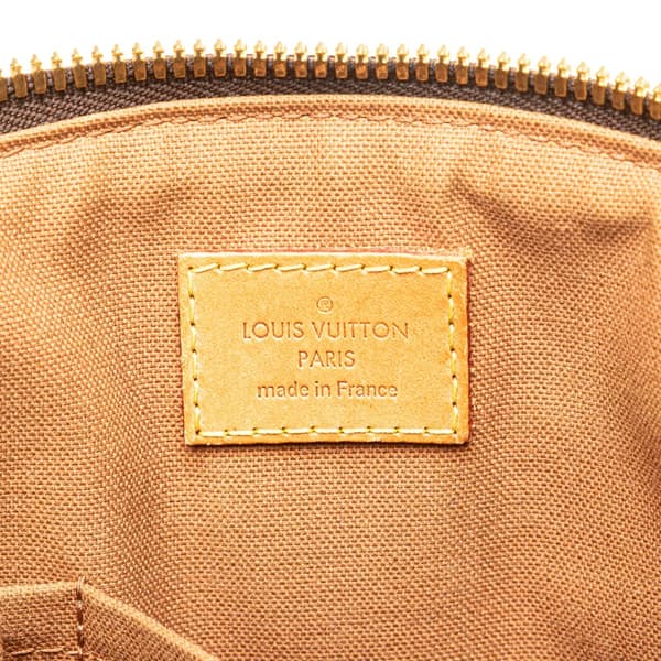 Pre-owned Louis Vuitton Monogram Tivoli PM Brown