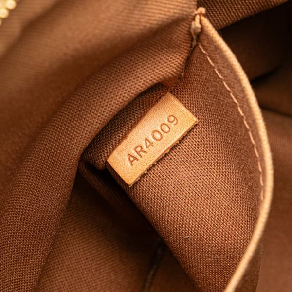Pre-owned Louis Vuitton Monogram Tivoli PM Brown