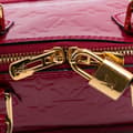 Miniatyrbild 7 av 10: Pre-owned Louis Vuitton Monogram Vernis Alma BB Pink
