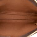 Miniatyrbilde 4 av 10: Pre-owned Louis Vuitton Monogram Mini Pochette Accessoires Brown