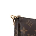 Miniatyrbild 8 av 10: Pre-owned Louis Vuitton Monogram Mini Pochette Accessoires Brown