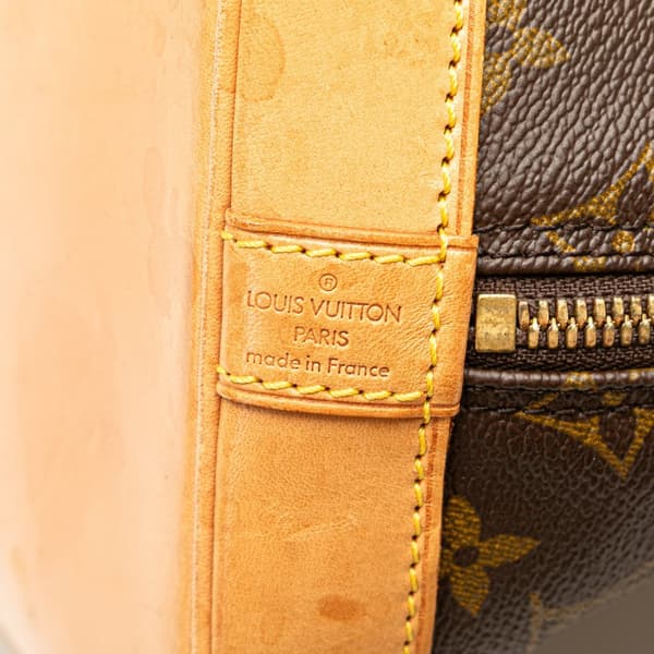 Pre-owned Louis Vuitton Monogram Alma PM Brown