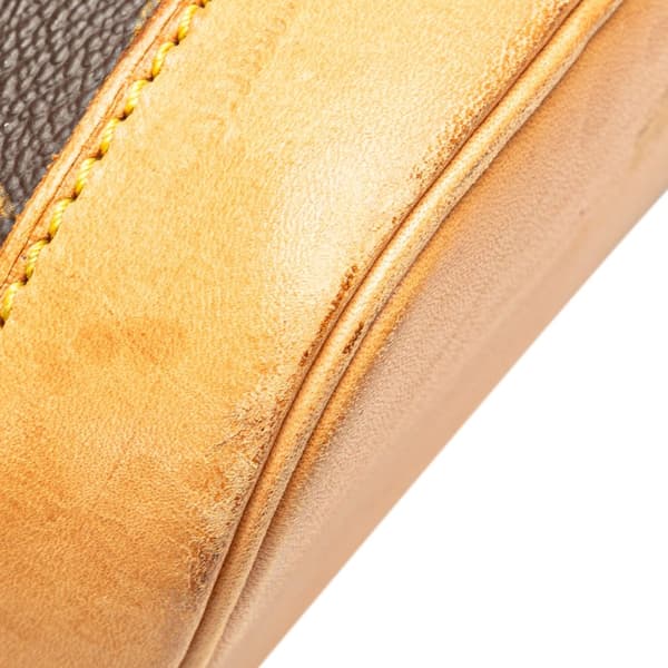 Pre-owned Louis Vuitton Monogram Alma PM Brown