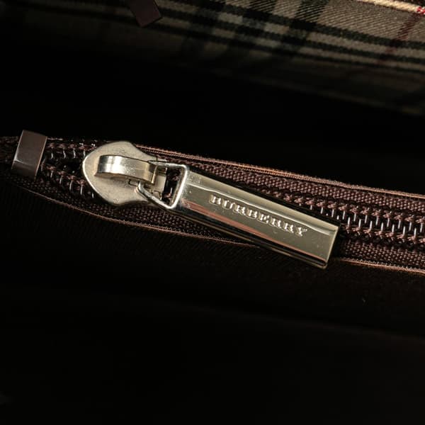 Pre-owned Burberry Leather Handbag Brown